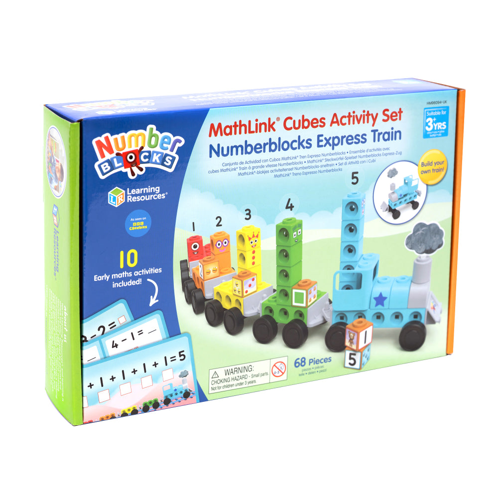 MathLink® Cubes Activity Set Numberblocks® Train