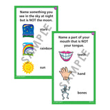 Auditory Memory for Inferences Fun Deck