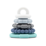 Rainbow Stacker Silicone Sensory Teether