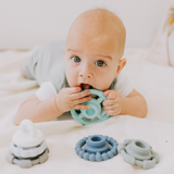 Rainbow Stacker Silicone Sensory Teether