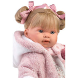 Llorens - Baby Girl Doll With Clothing, Accessories & Crying Mechanism: Alexandra 42cm