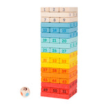 Deluxe Colourful Tower Game 55pc