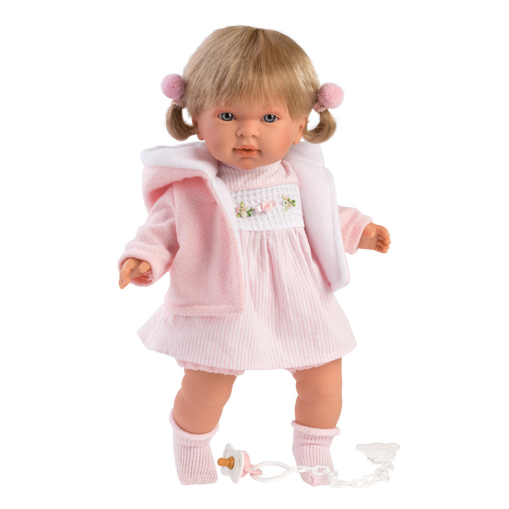 Llorens Doll: Baby Girl Carla with Clothing & Accessories 42cm ...