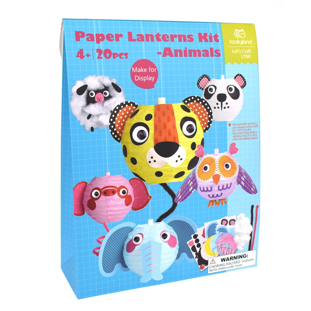 Paper Lanterns Kit: Animals 20pc